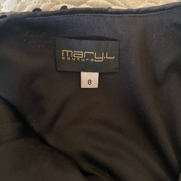 Sequin Black Dress EUC….worn once - Picture 5 of 7